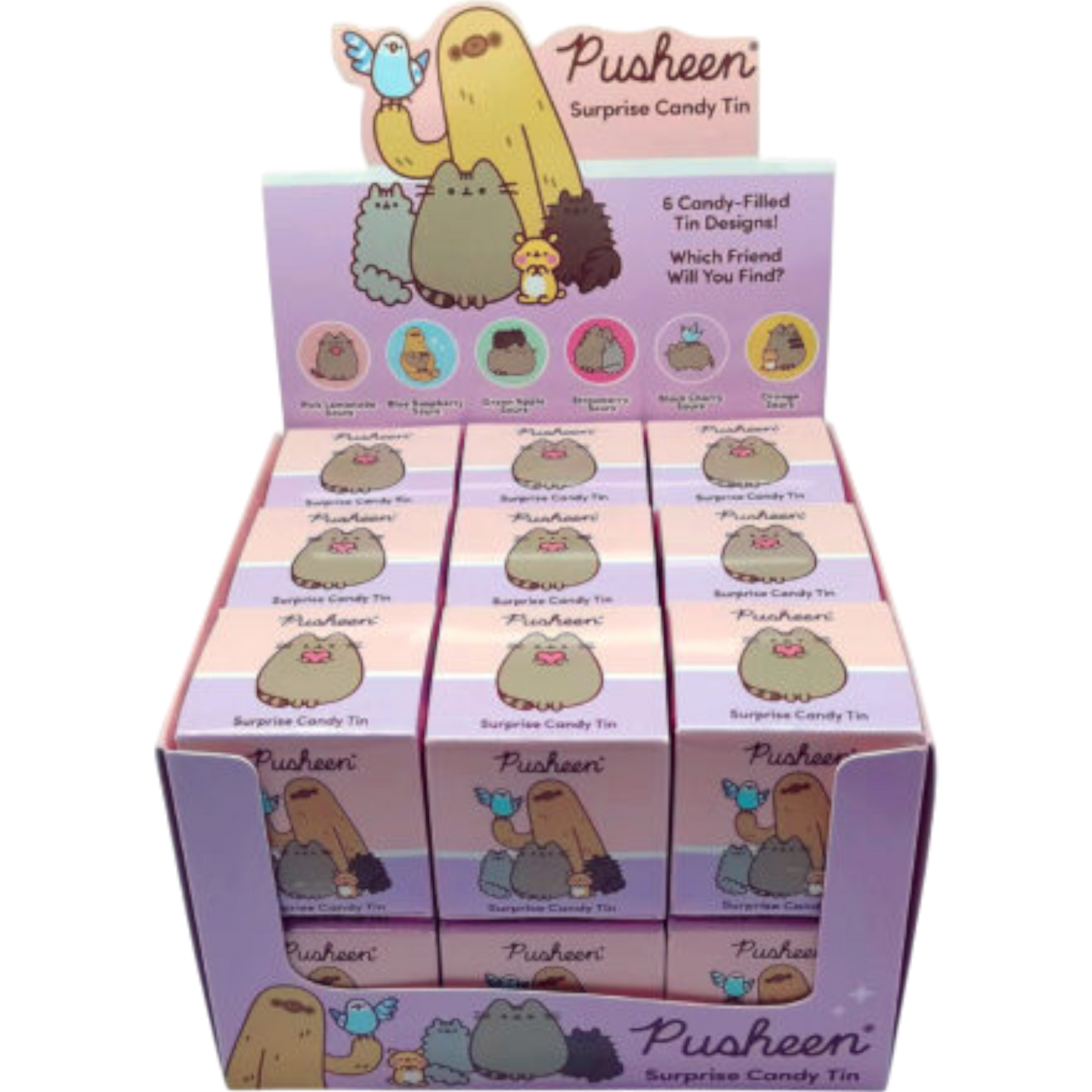 Pusheen Surprise Candy Tin Blind Box