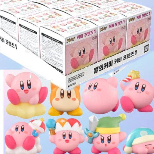 Bandai Kirby  3D Figure Random Box Collectable Toy Ver.1