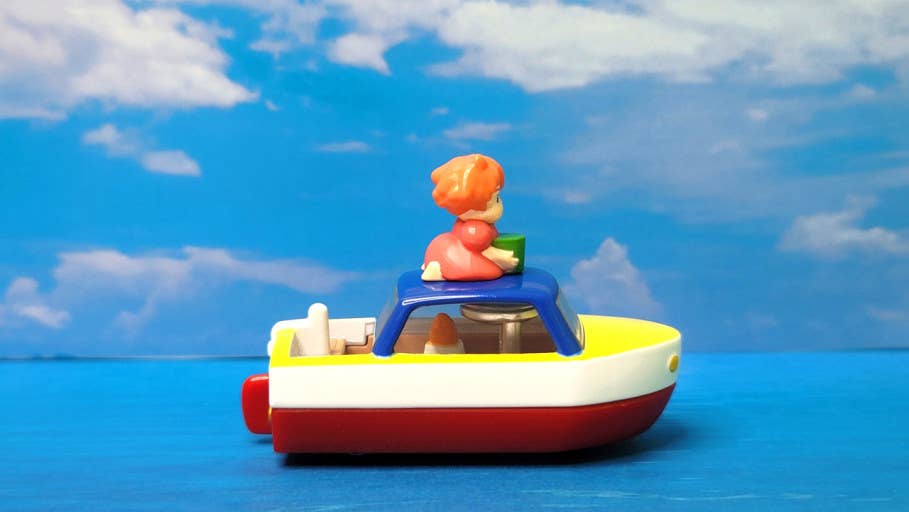 Tomica- Ponyo, sosuke's poppop Boat