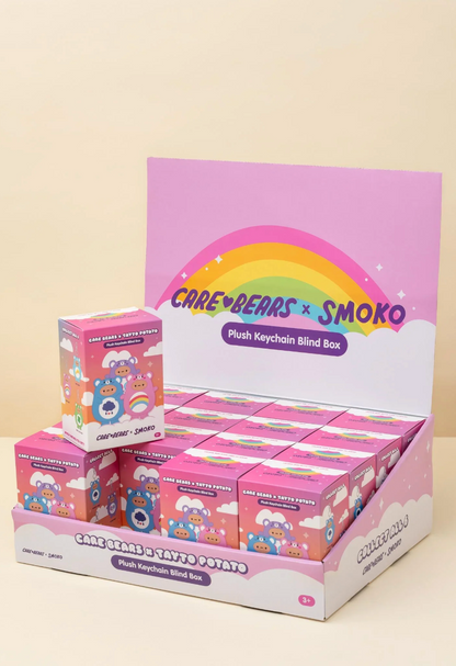 Smoko Care Bears x Tayto Potato Plush Keychain Blind Box **NO BOX**