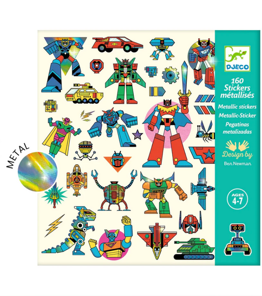 Robots Sticker Sheets