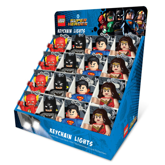 LEGO DC Super Heroes Assorted LED Keychain