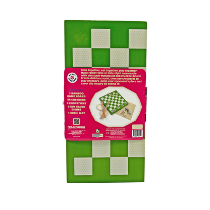 Sushi Checkers - Sushi Making Kit & Checkers Game