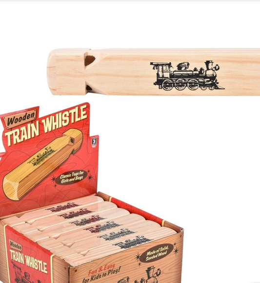 Wooden Train Whistle