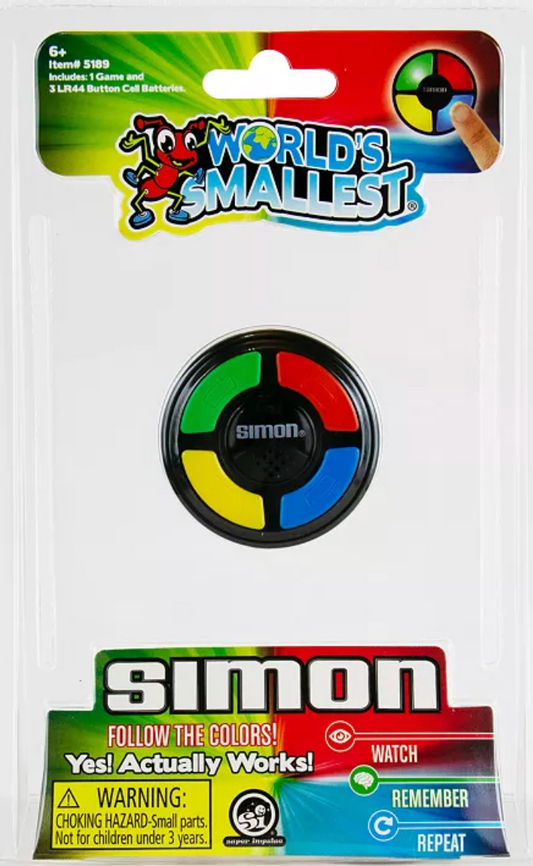 World's Smallest Simon Game