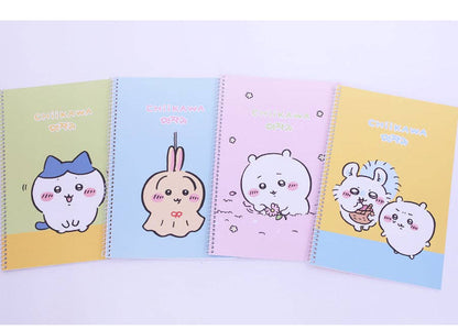 Chiikawa Mini Spiral Notebook – 150 x220mm 4 Cute Designs