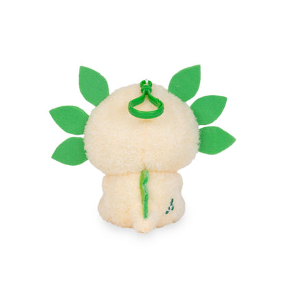 Mini Leia Clip (Cute Leafy Botanical Axolotl Bag Charm Clip)