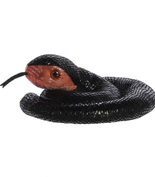 Mini Flopsie™ - 8" Bella Black Snake™