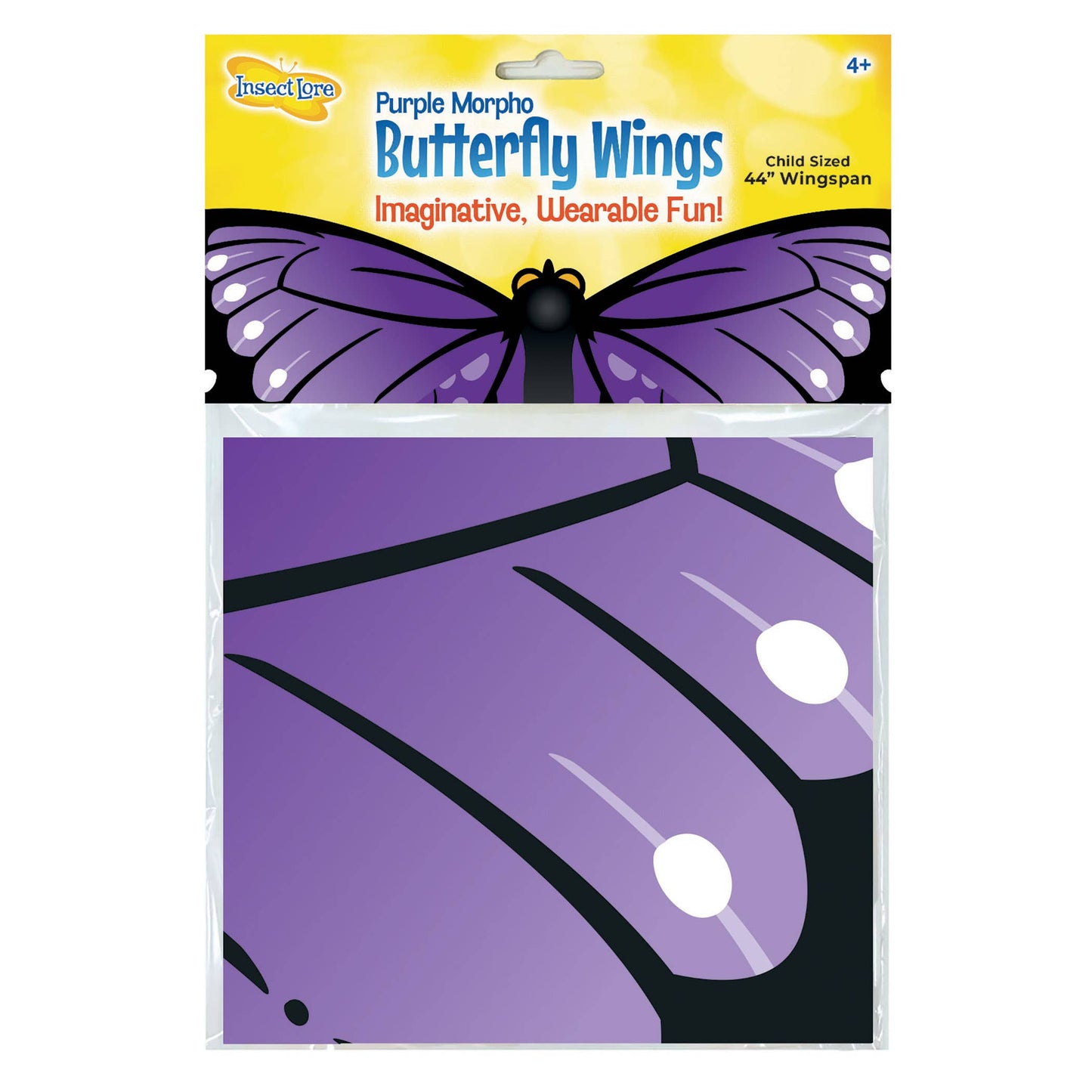 DRESS-UP BUTTERFLY WINGS- PURPLE MORPHO