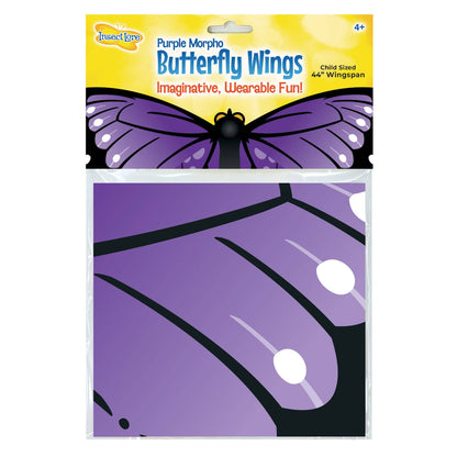 DRESS-UP BUTTERFLY WINGS- PURPLE MORPHO