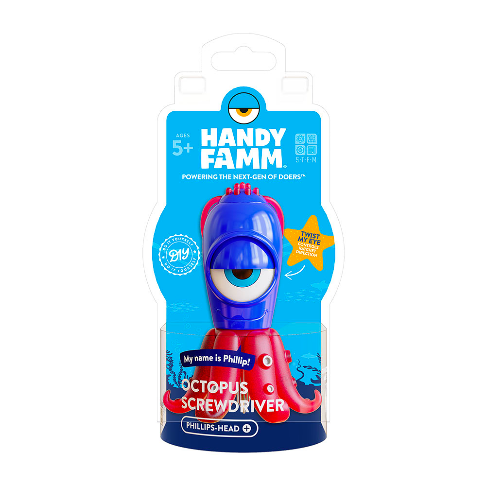 Octopus Phillips Screwdriver "Phillip" Blue