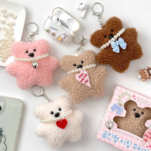 DIY Teddy Bear Keychain Decoration Kit