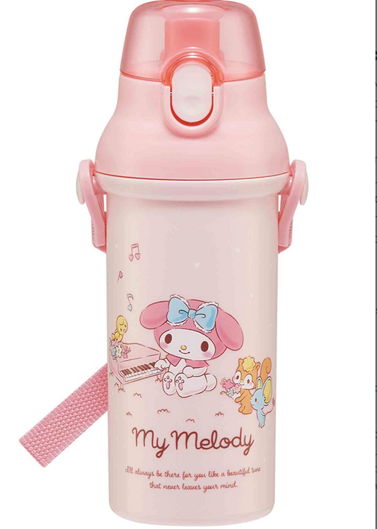 My Melody Water Bottle with Strap