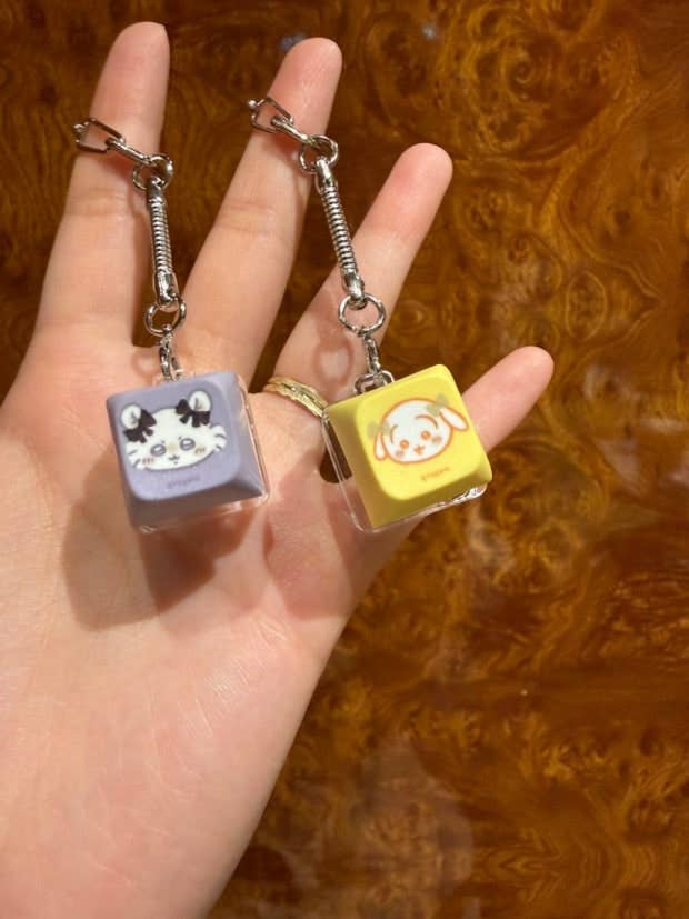 Chiikawa Mini Keycap Keyring – Mystery Capsule- Random Box
