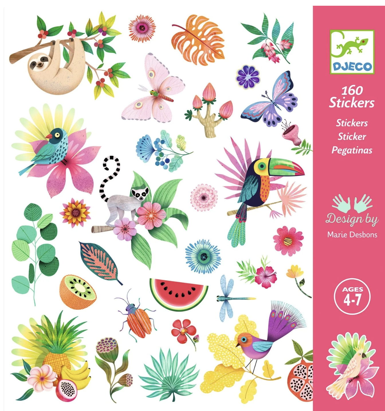 Djeco Paradise Stickers