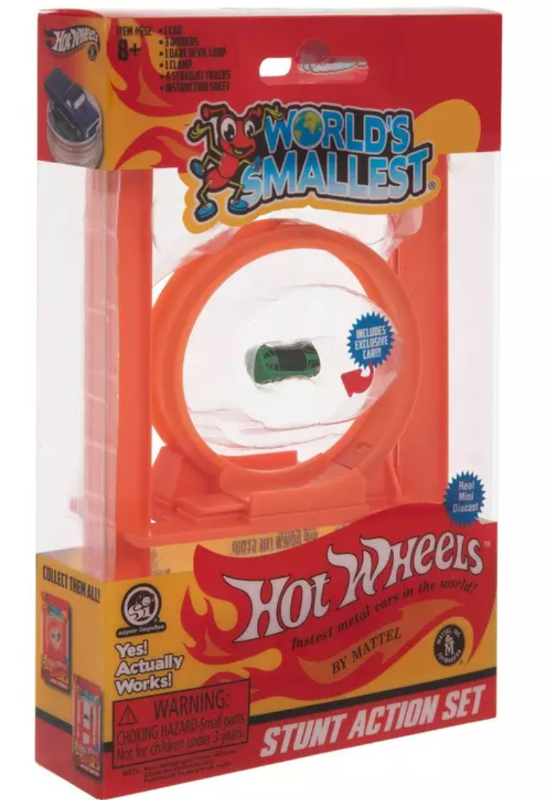 World's Smallest Hot Wheels Strip