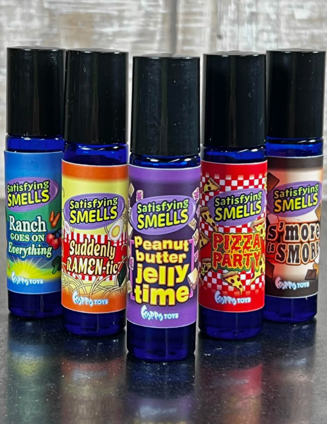 Satisfying Smells By Serious Lip Balm and Kappa Toys