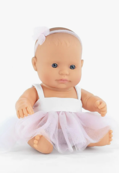 Miniland Baby Doll Caucasian Girl - My Friends & Me