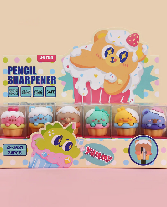 Animal Cupcake Sharpener