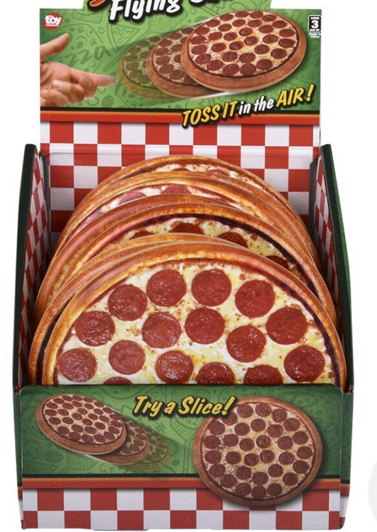 Pizza flying saucer