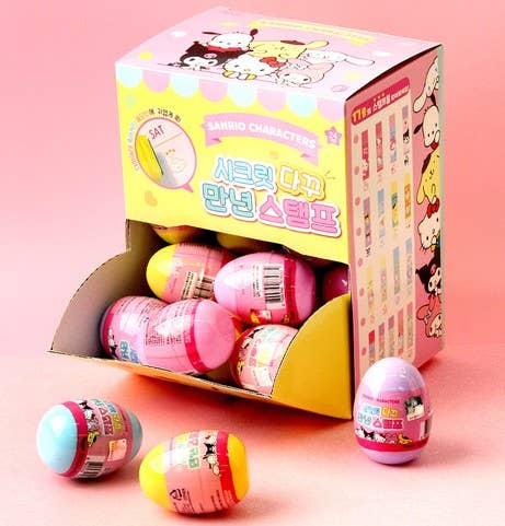Sanrio Secret Permanant Stamp mytery Random Box