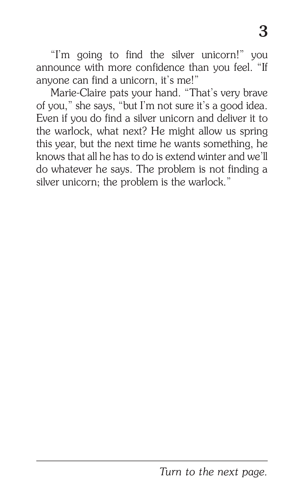 The Warlock and The Unicorn, Children's Book