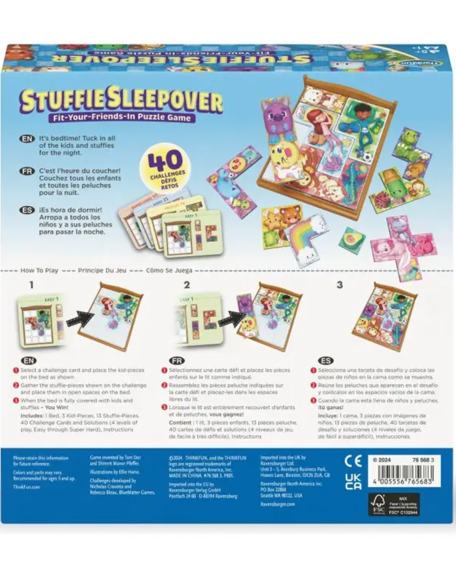 Stuffie Sleepover Game