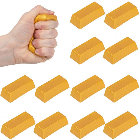 3 Inch Squish Gold Bar