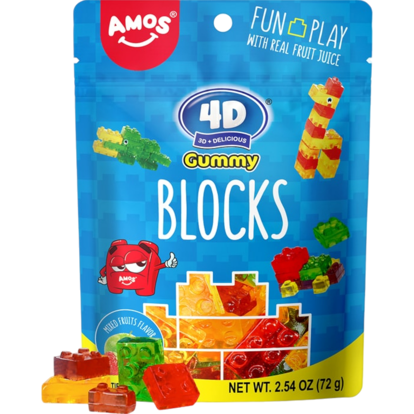 Amos 4D Gummy Building Blocks