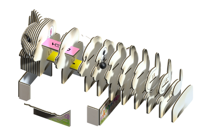 EUGY Cat - Mocha 3D Puzzle