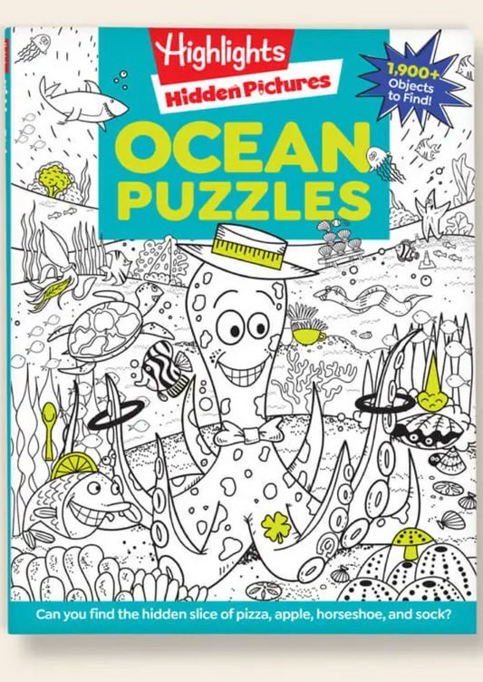 Hidden Pictures Ocean Puzzles