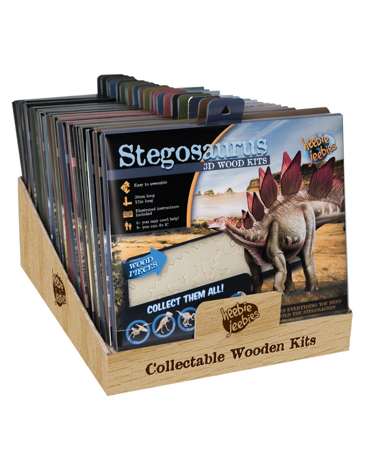Heebie Jeebies 3D Dinosaur Wood Kits