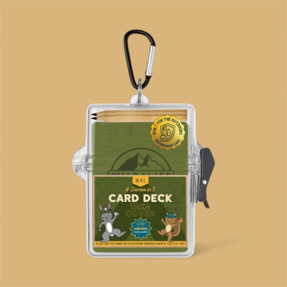 Kids Outdoor Card Game – Waterproof 4-in-1 Deck