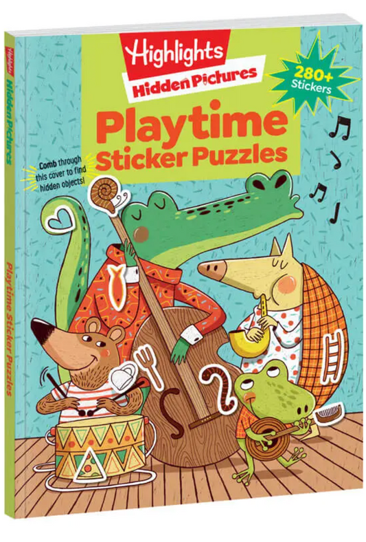 Hidden Pictures Playtime Sticker Puzzles