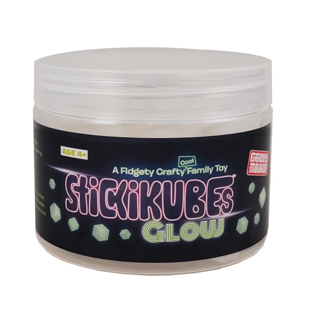 StickiKubes Tub - Glow in the Dark