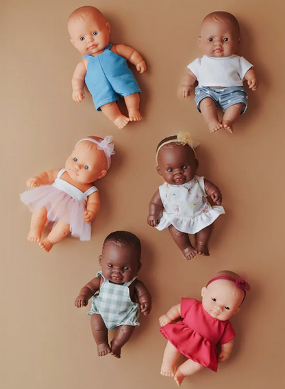 Miniland Baby Doll Caucasian Girl - My Friends & Me