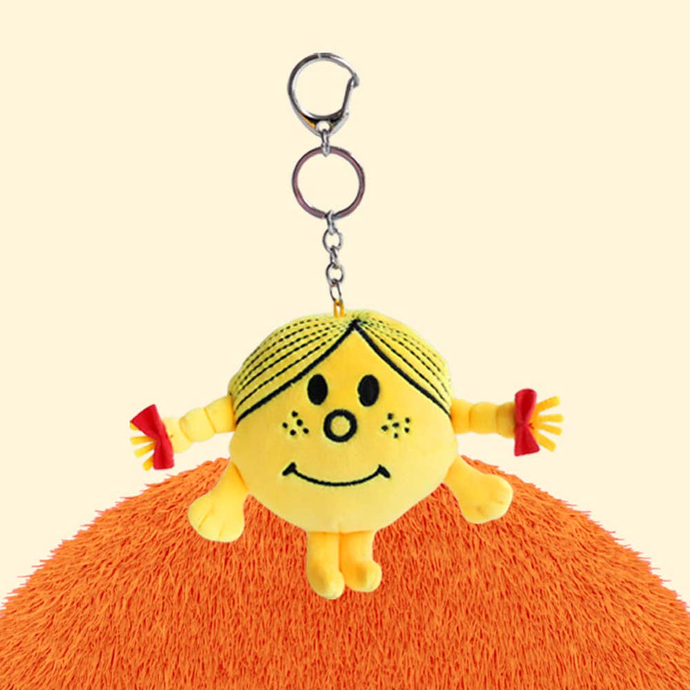 Mr. Men Little Miss Plush Keychain-10cm