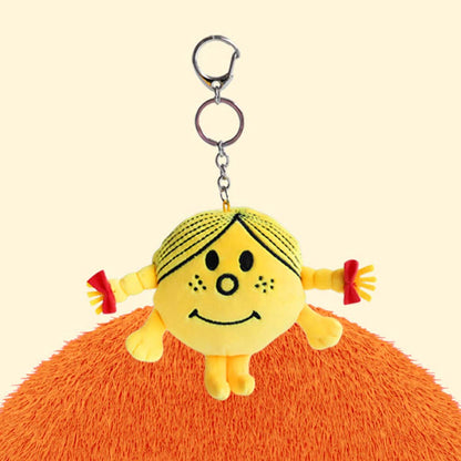 Mr. Men Little Miss Plush Keychain-10cm