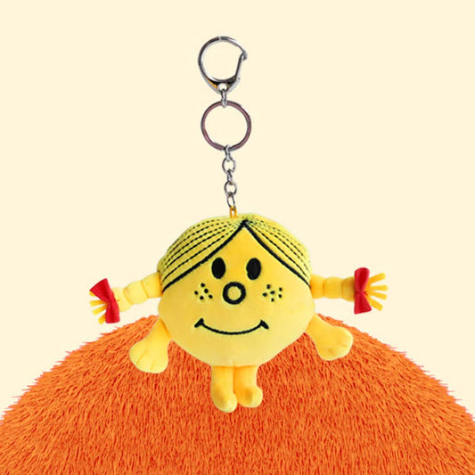 Mr. Men Little Miss Plush Keychain-10cm