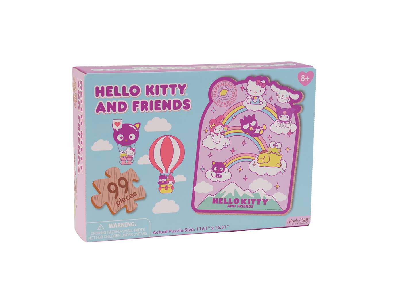 Hello Kitty Wooden Jigsaw Puzzle: Seize the moment