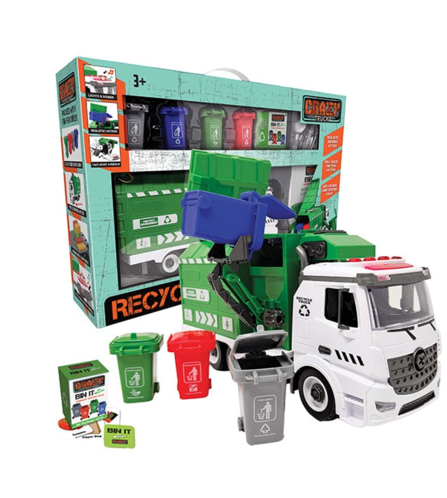 Garbage Recycling Truck - Light & Sound