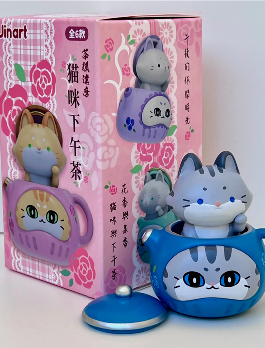Afternoon Teapot Cats Blind Box