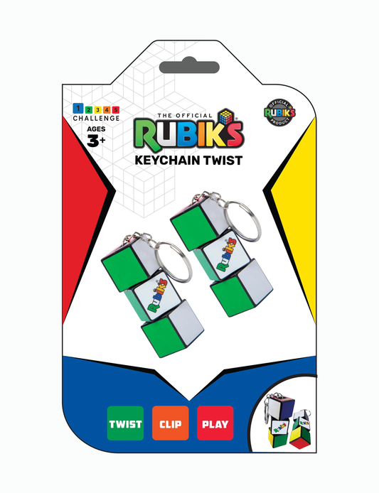 Rubik's Keychain Twist 2 Pack