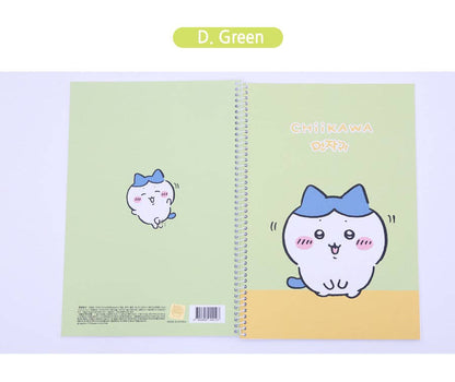 Chiikawa Mini Spiral Notebook – 150 x220mm 4 Cute Designs