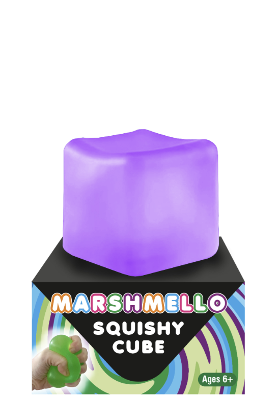 Marshmello Squishy Cube