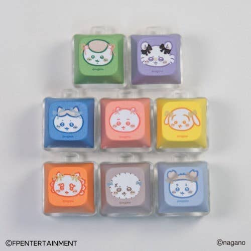 Chiikawa Mini Keycap Keyring – Mystery Capsule- Random Box