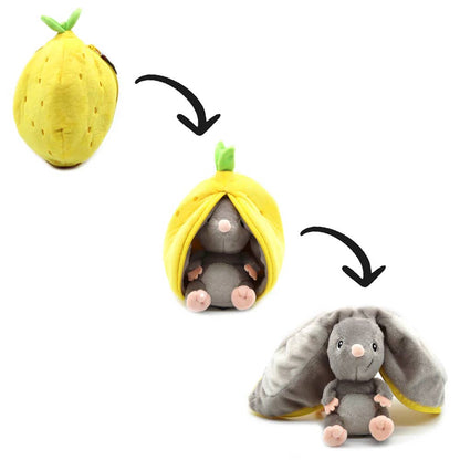 Rocket the mouse/lemon soft toy - Flipetz