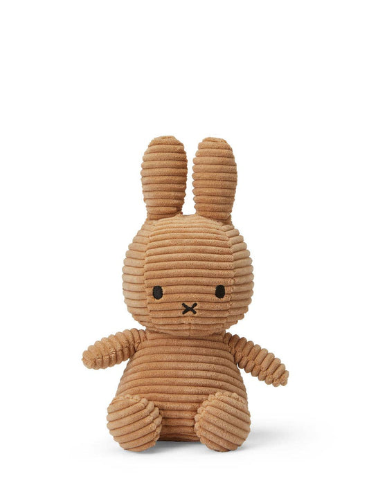 Plush MIFFY Sitting Corduroy 9": Beige, 9"