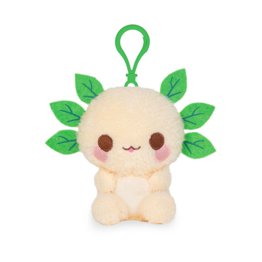 Mini Leia Clip (Cute Leafy Botanical Axolotl Bag Charm Clip)