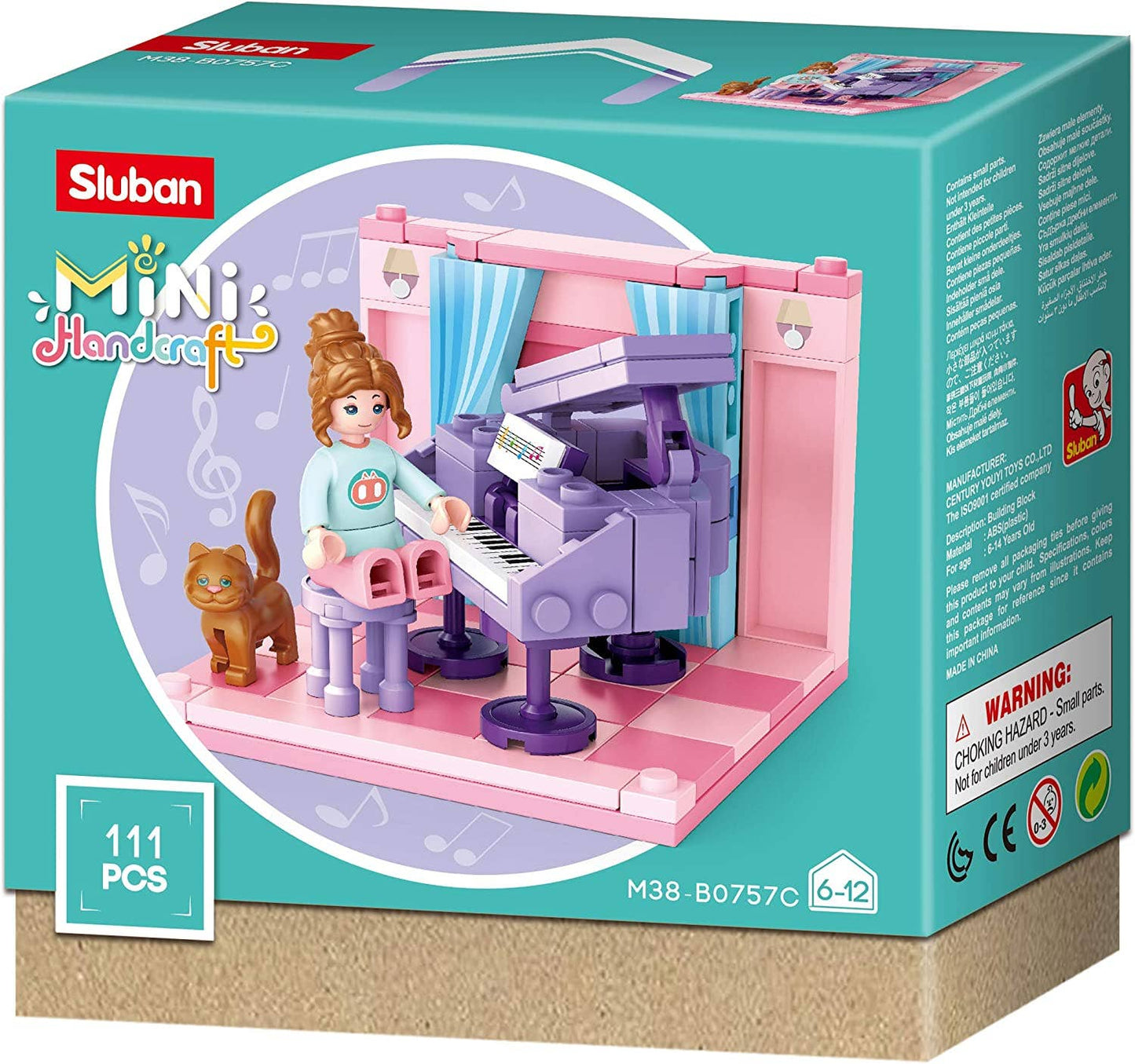 Mini-Handicraft Home Building Brick Kit